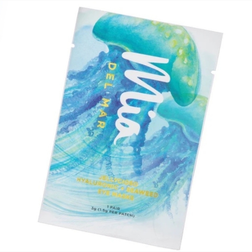 NWT Mia Del Mar Jellycioso Hyaluronic + Seaweed Eye Mask 1 Pack